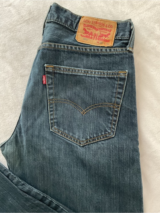 Levi's Other - Levi’s 502 Men’s Jeans 32x32 Blue Straight Tapered Denim Casual Pants